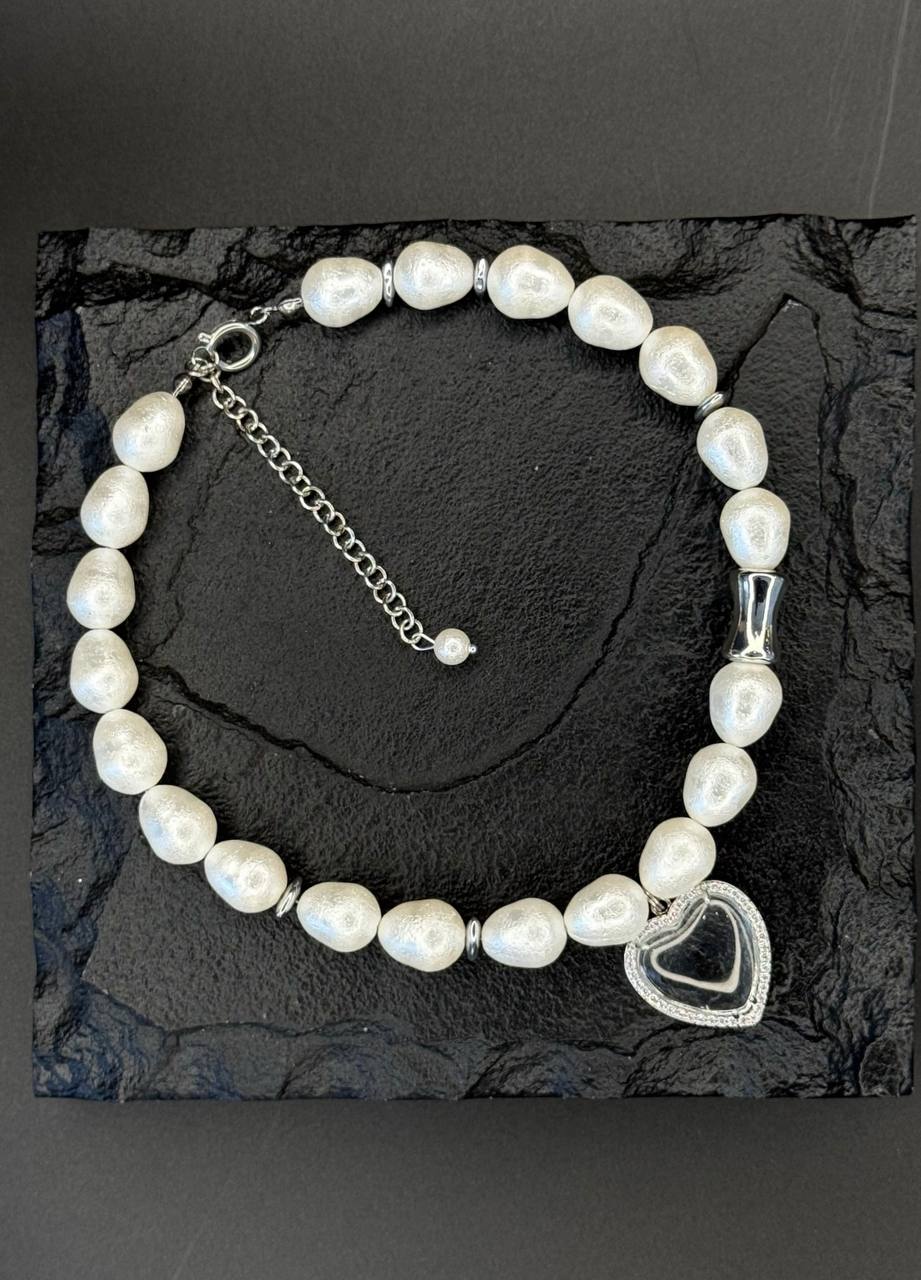 Колье с подвеской "сердце