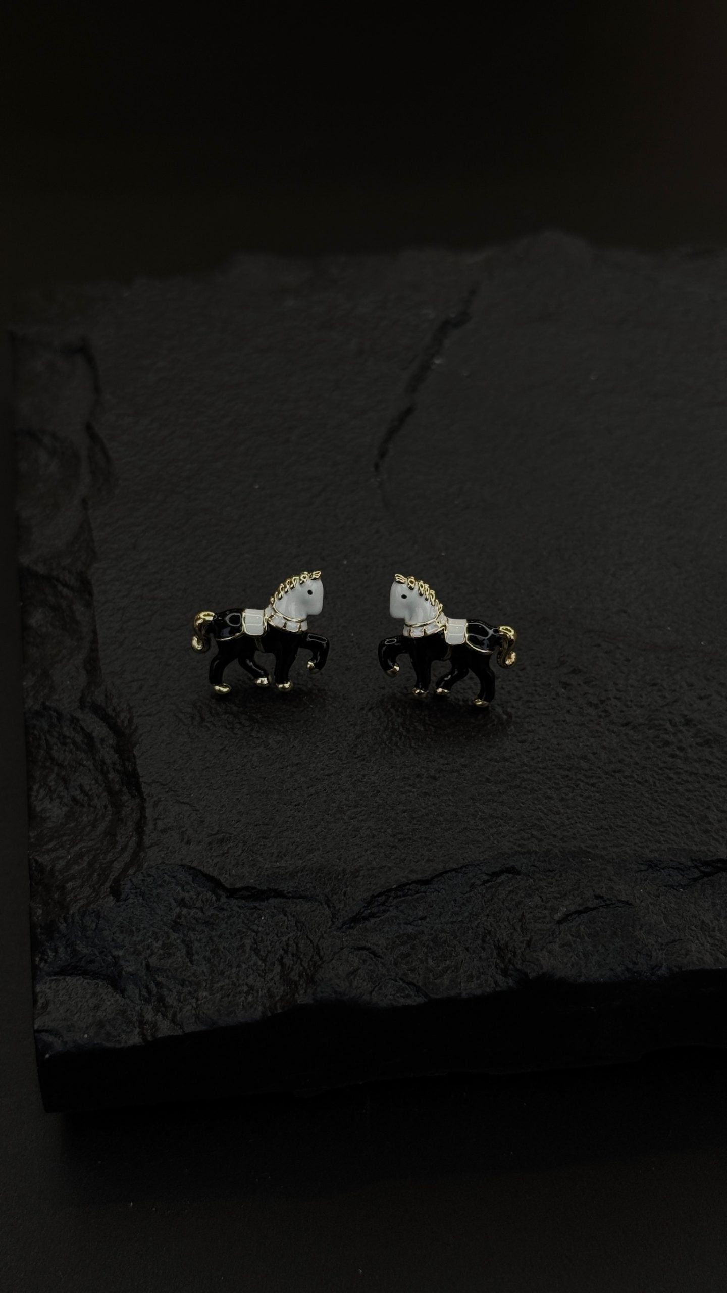 Серьги "кони