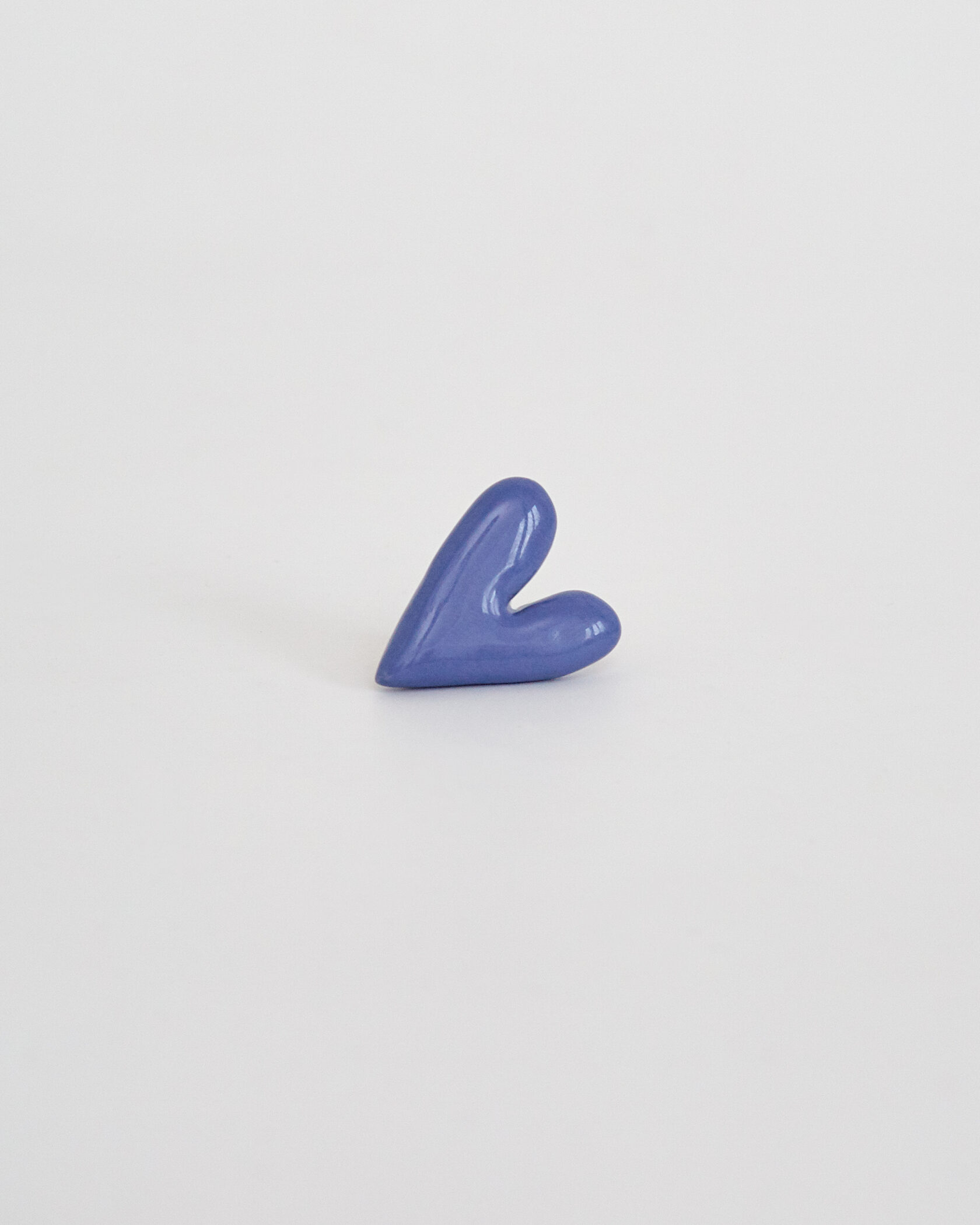 Брошь СИНЕЕ СЕРДЦЕ