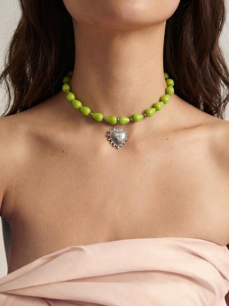 Колье ЛАЙМОВЫЙ ЛИМОНАД