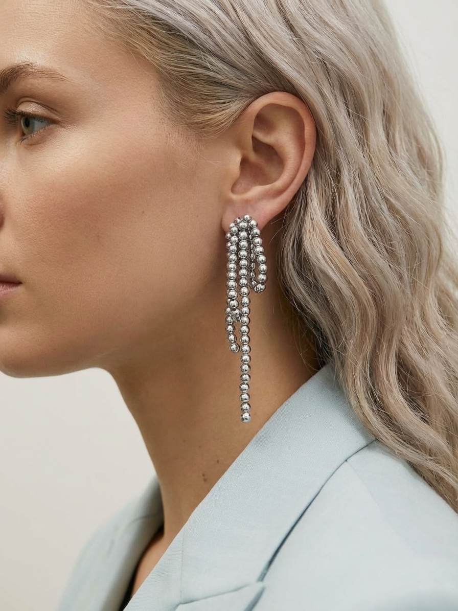 Серьги ГРОЗДИ ВЕЧЕРИНКИ