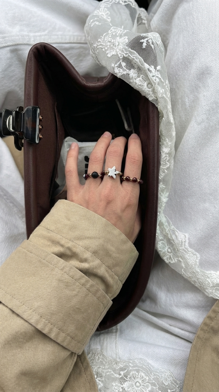 Комплект из 3-х колец ПОД ВИНО