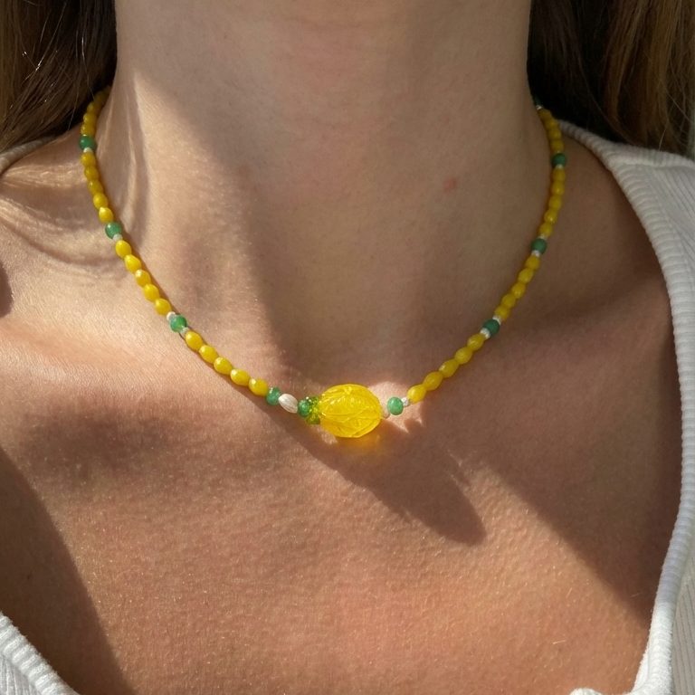 Чокер АНАНАС НА ПЛЯЖЕ