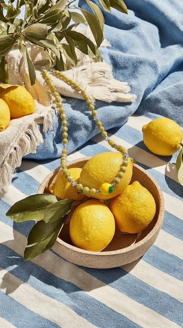 Чокер ЛИМОННАЯ СВЕЖЕСТЬ