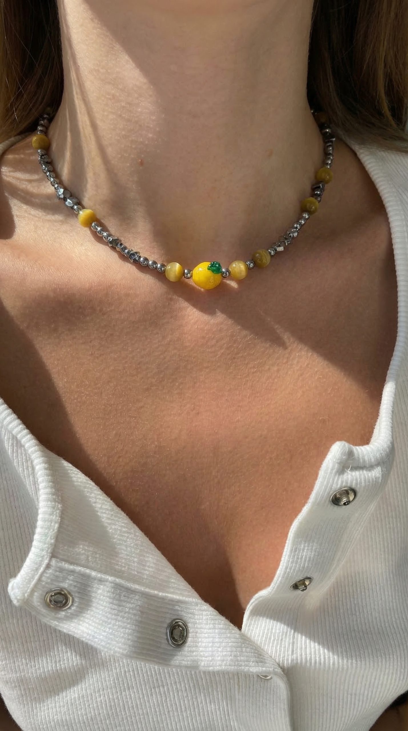 Чокер ЦВЕТОК ЛИМОНА