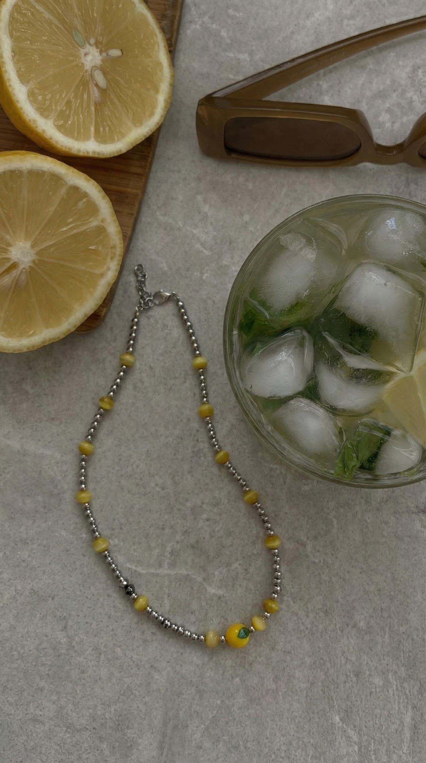 Чокер ЦВЕТОК ЛИМОНА