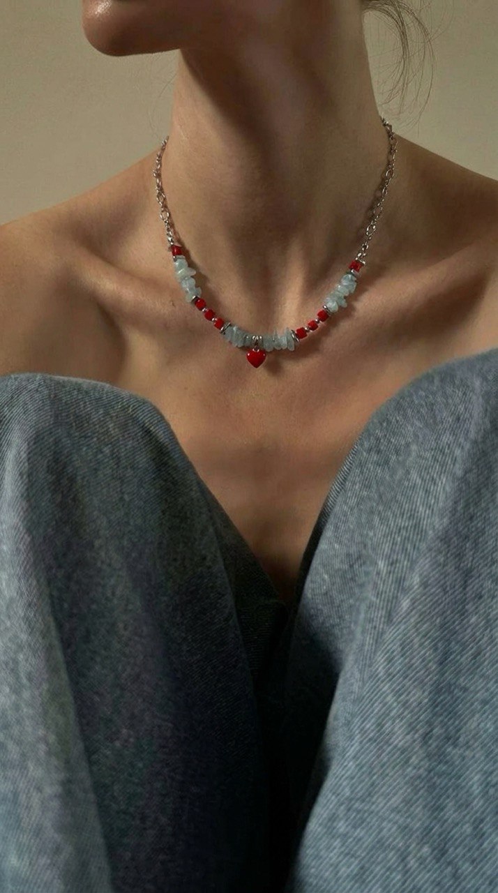 Колье ЯГОДНЫЙ ЩЕРБЕТ