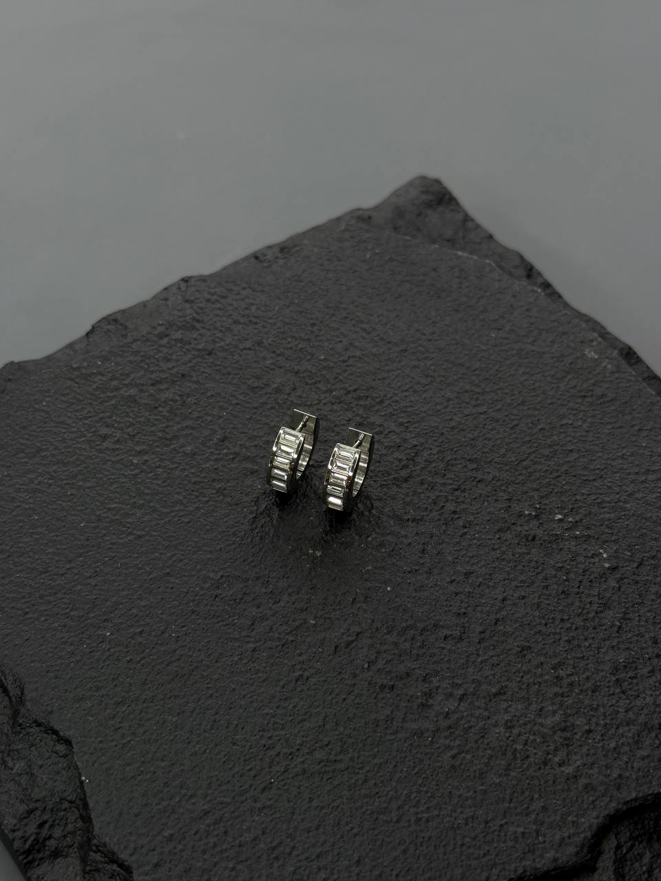 Серьги ГРАНЬ СВЕТА в серебре