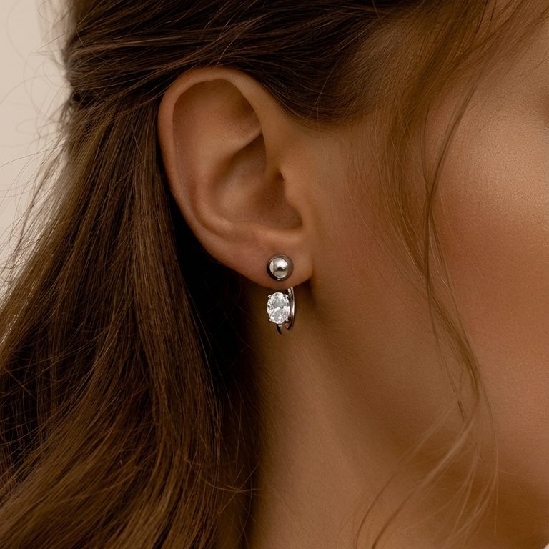 Серьги-джекеты ИЗЯЩЕСТВО