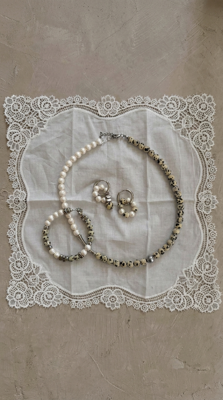 Чокер КЛАССИКА с яшмой в серебре