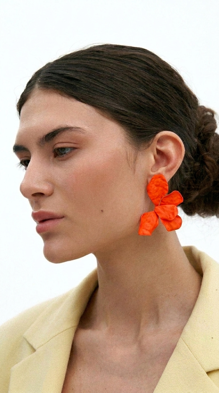 Серьги ЦВЕТОК ФАНТА