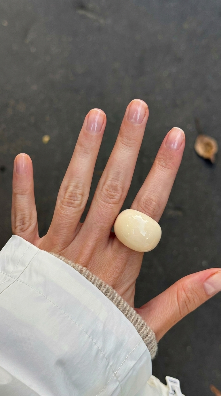 Кольцо ОРБИТА беж