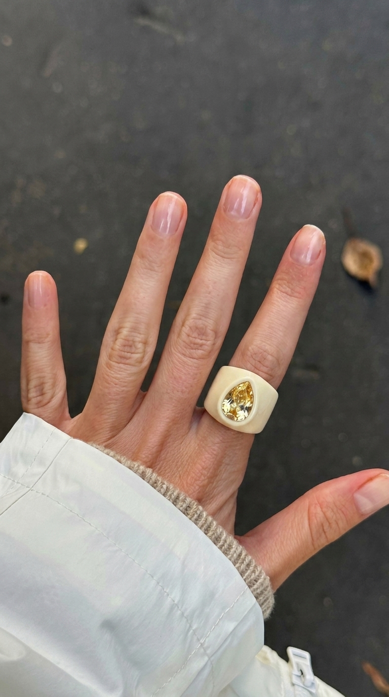 Кольцо НАСТРОЕНИЕ беж