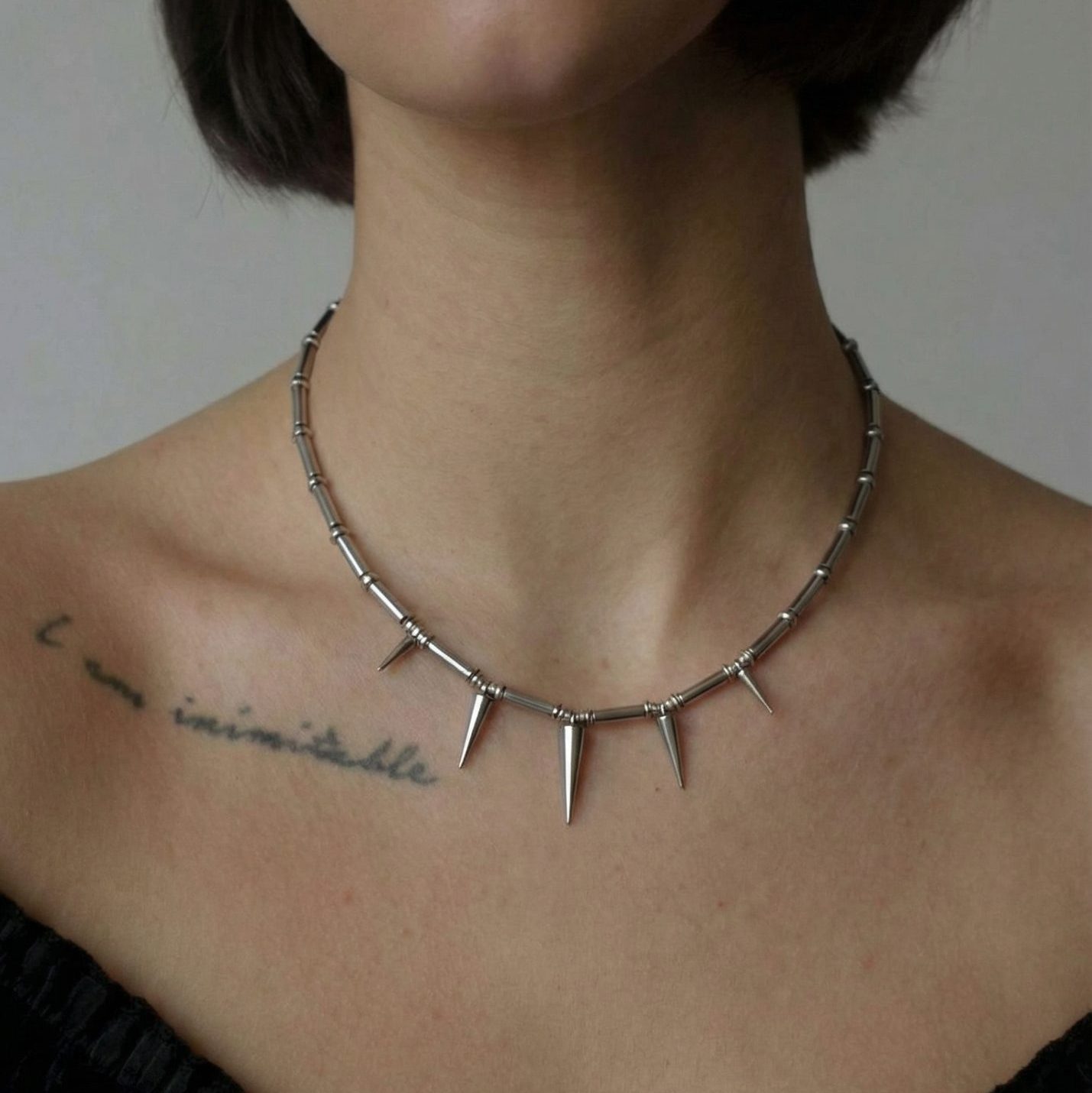 Чокер РОЗА С ШИПАМИ