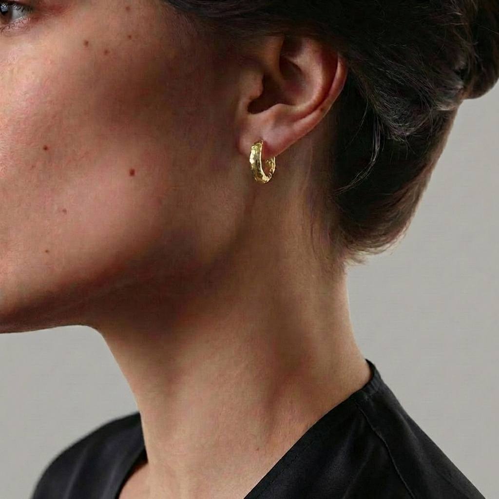 Серьги-конго КАЛЕЙДОСКОП