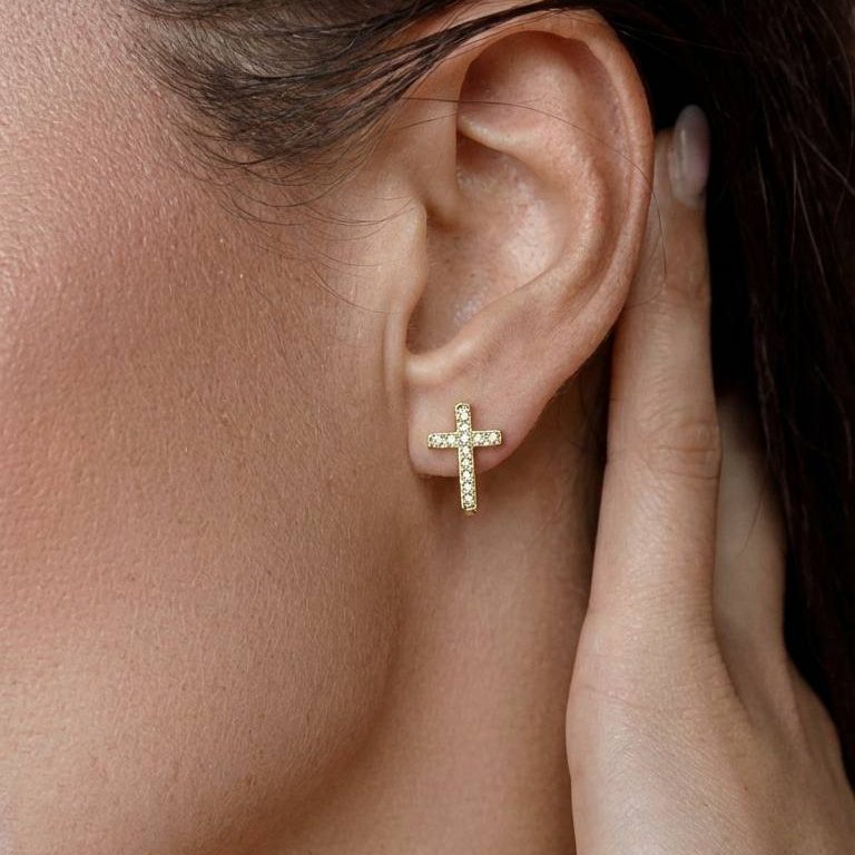 Серьги-конго СМЕЛОСТЬ