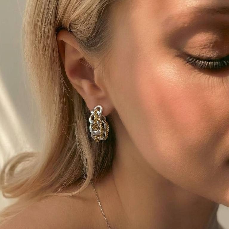 Серьги ЦЕПИ