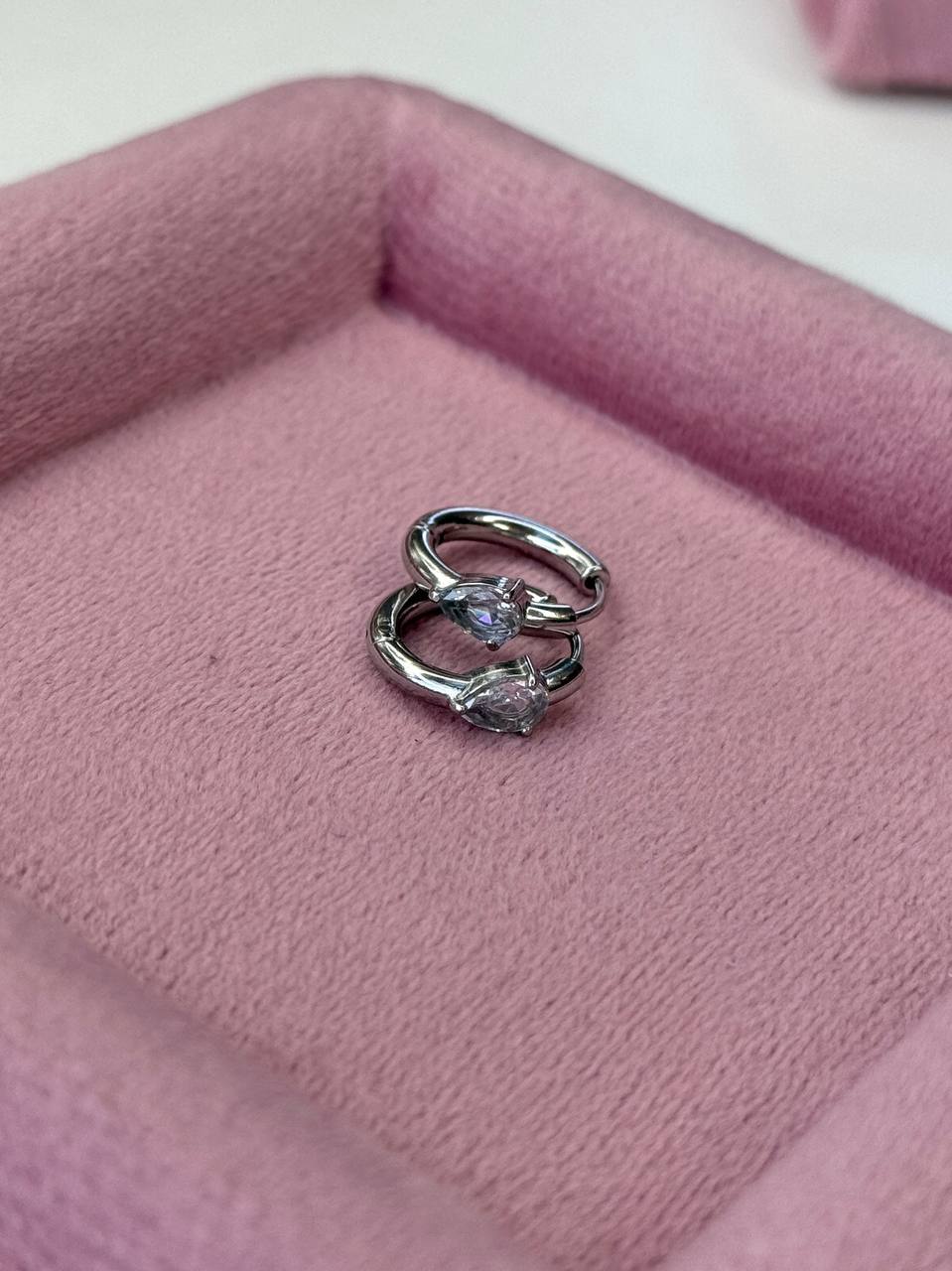 Серьги-конго ГРУША