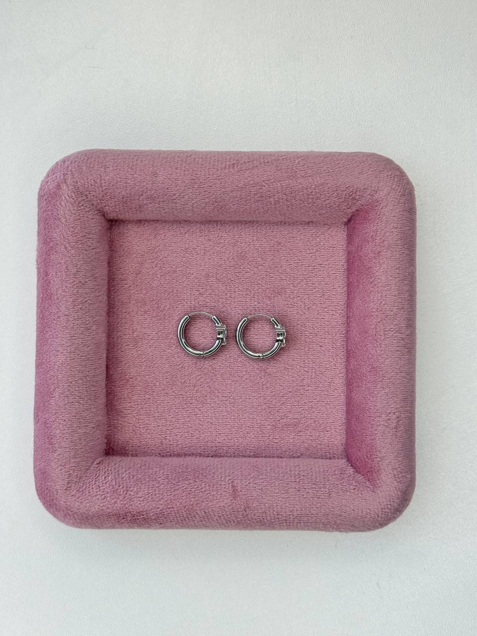 Серьги-конго ГРУША