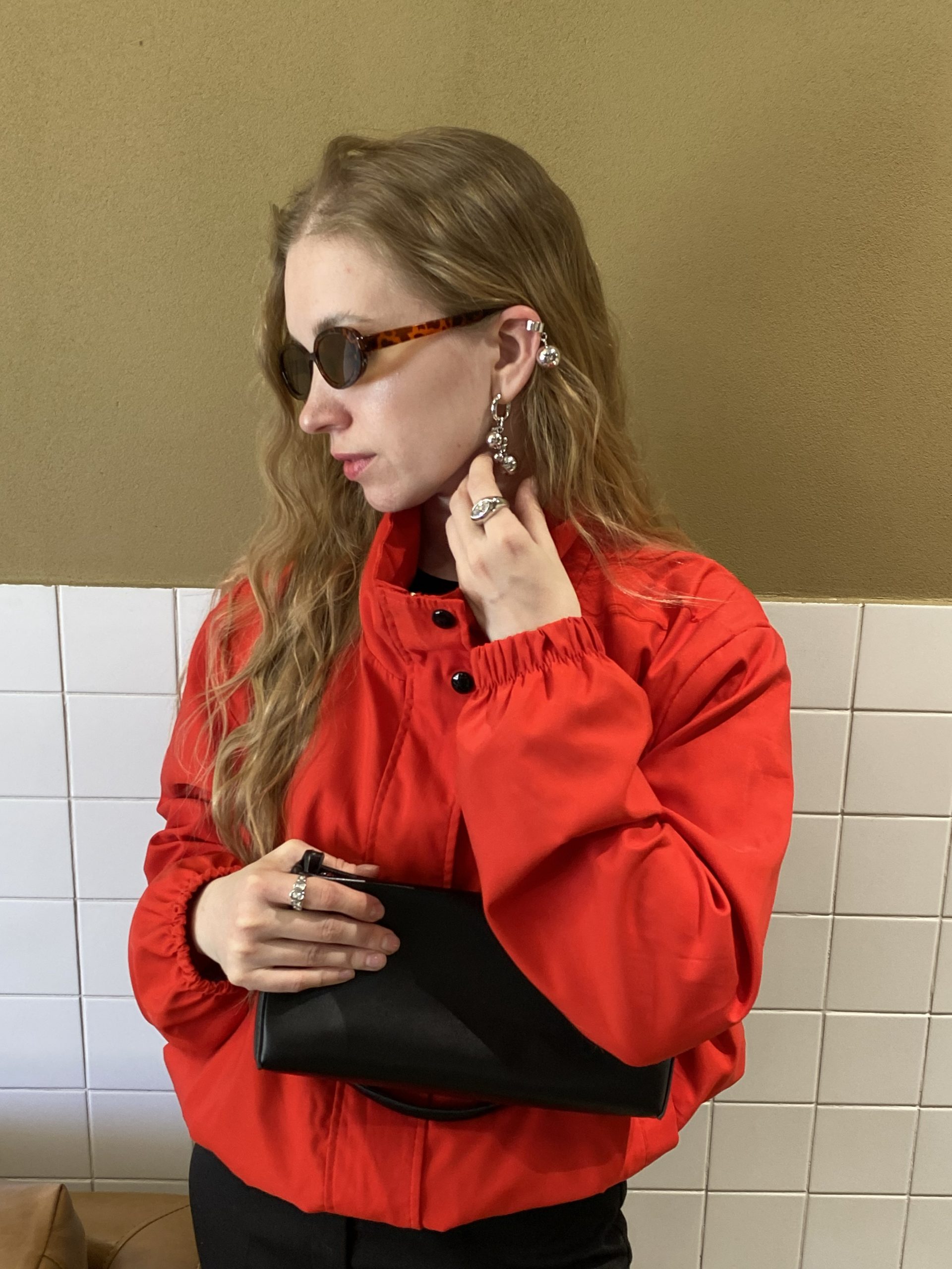 Серьги бабл